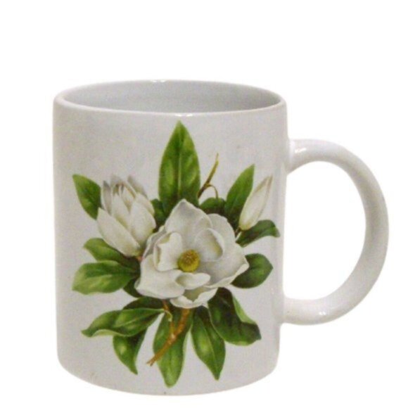 Home & Garden Gardenia Coffee Mug | 11 oz | Floral Design | 3.76" H - Picture 7 of 7